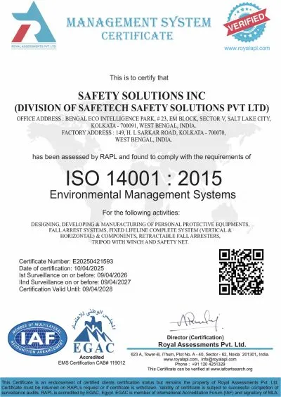 ISO 14001 Certification