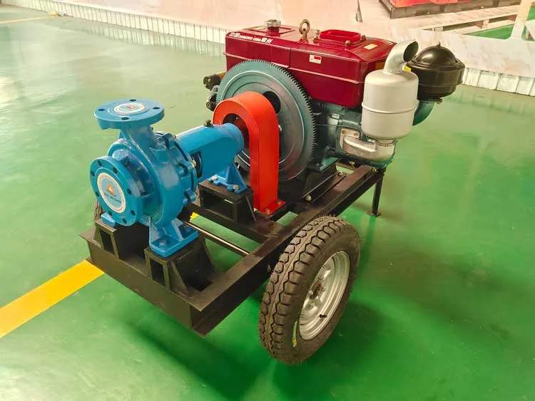 A red combine harvester in action during summer harvest in a lush green countryside.