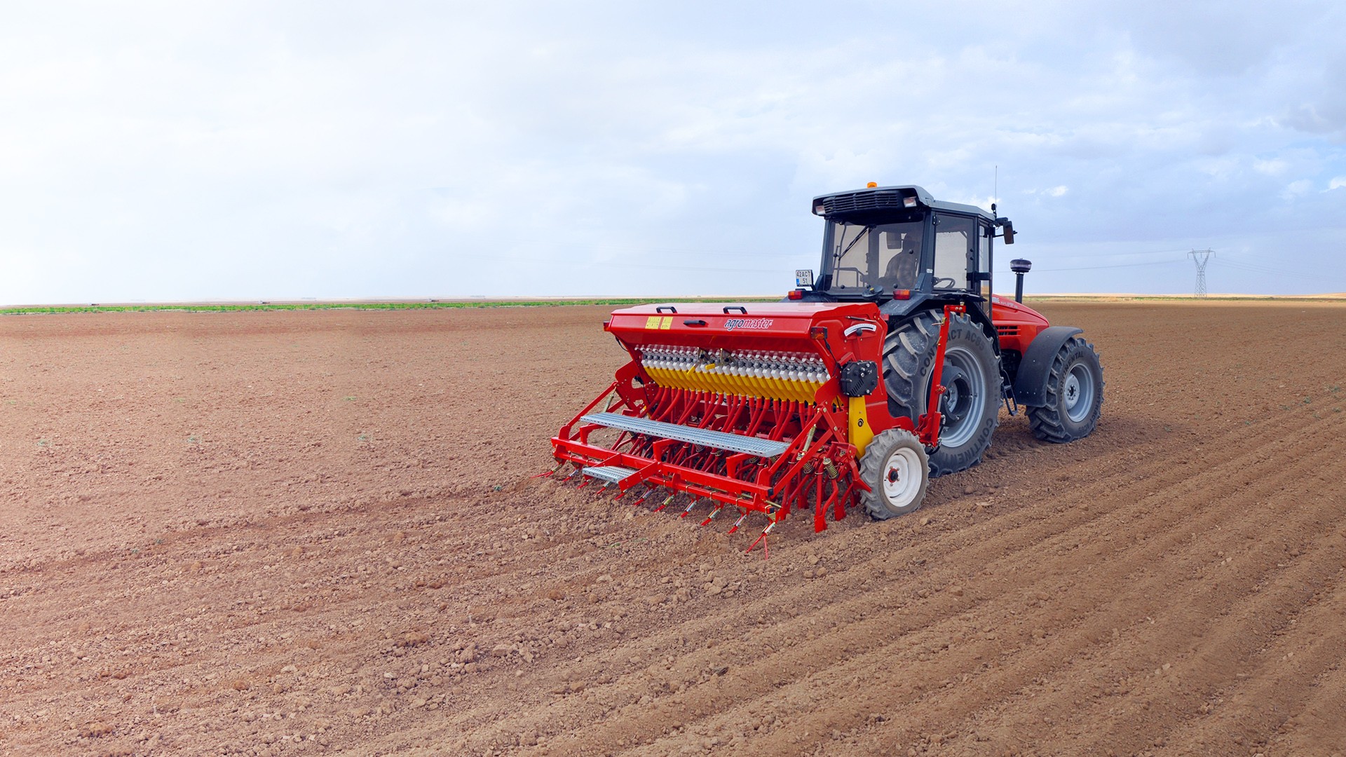 Seed Drill & Harrows